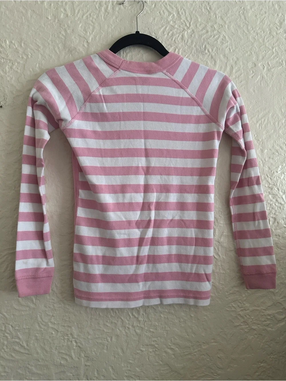 Hanna Andersson x Grinch Cindy Lou Who Pink Stripe Pajama Top Kids Girls 10